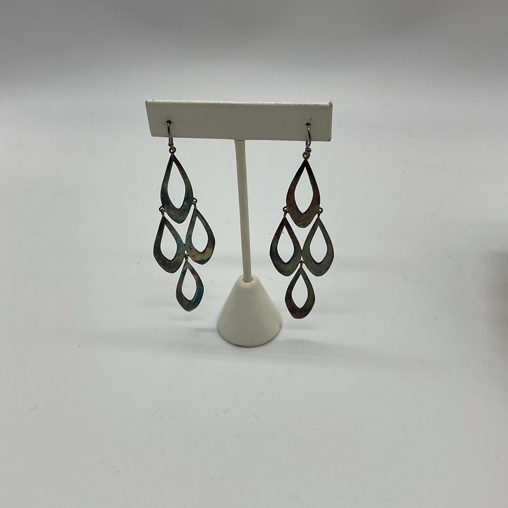 Silver Earrings - Picture 2 of 3